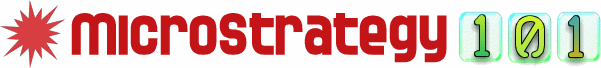MicroStrategy101 MicroStrategy101